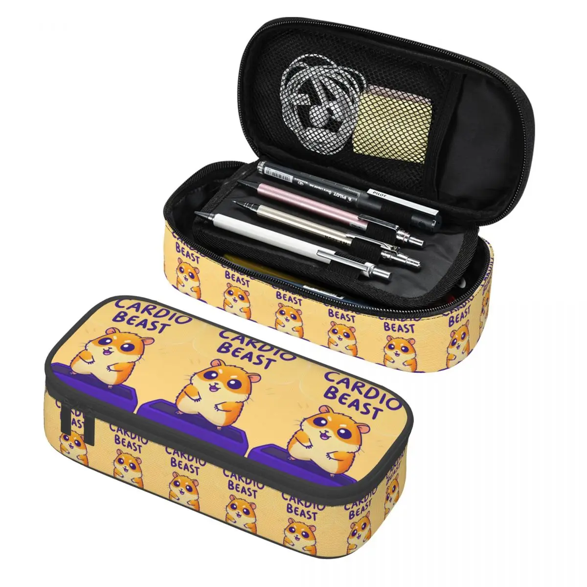 Cardio Beast Hamster Workout Sticker Pencil Case Pen Holder Storage Stationery Supplies Big Capacity Pen Box Pencil Bag Students
Cardio Beast Hamster Workout Sticker Pencil Case Pen Holder Storage Stationery Supplies Big Capacity Pen Box Pencil Bag Students
