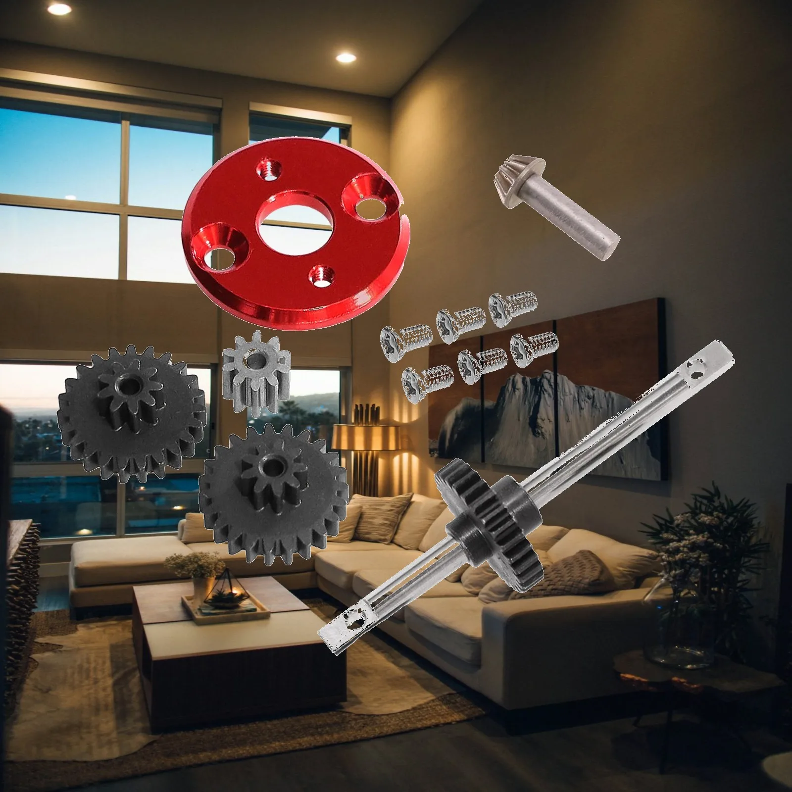 Gearbox Transmission Gear Set Metal Screws Sturdy Replacement Vehicle RC Car Repair Kit 1/12 RC Model Car Upgrade Parts for MN78
Gearbox Transmission Gear Set Metal Screws Sturdy Replacement Vehicle RC Car Repair Kit 1/12 RC Model Car Upgrade Parts for MN78