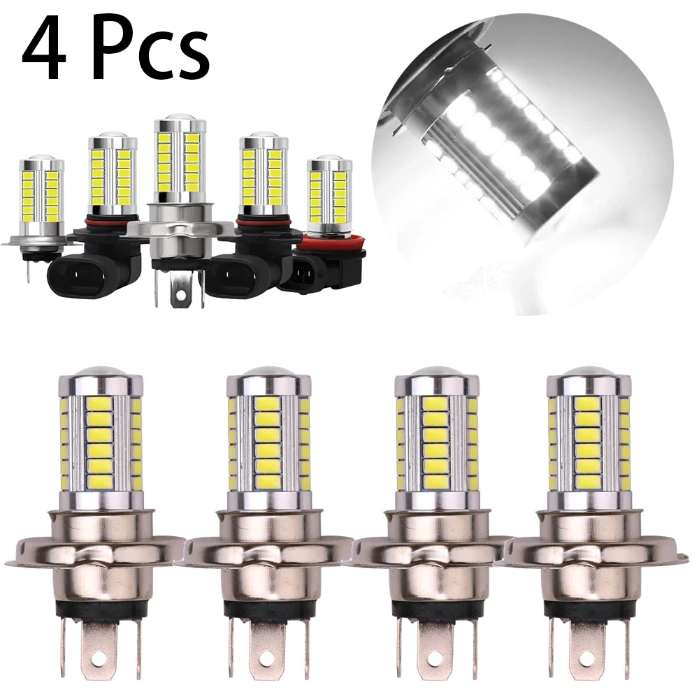 2pcs H4 5630 33SMD COB LED Low Consumption High Power Car Canbus Headlight Bulb Running Light White Motorcycle Fog Lamp
2pcs H4 5630 33SMD COB LED Low Consumption High Power Car Canbus Headlight Bulb Running Light White Motorcycle Fog Lamp