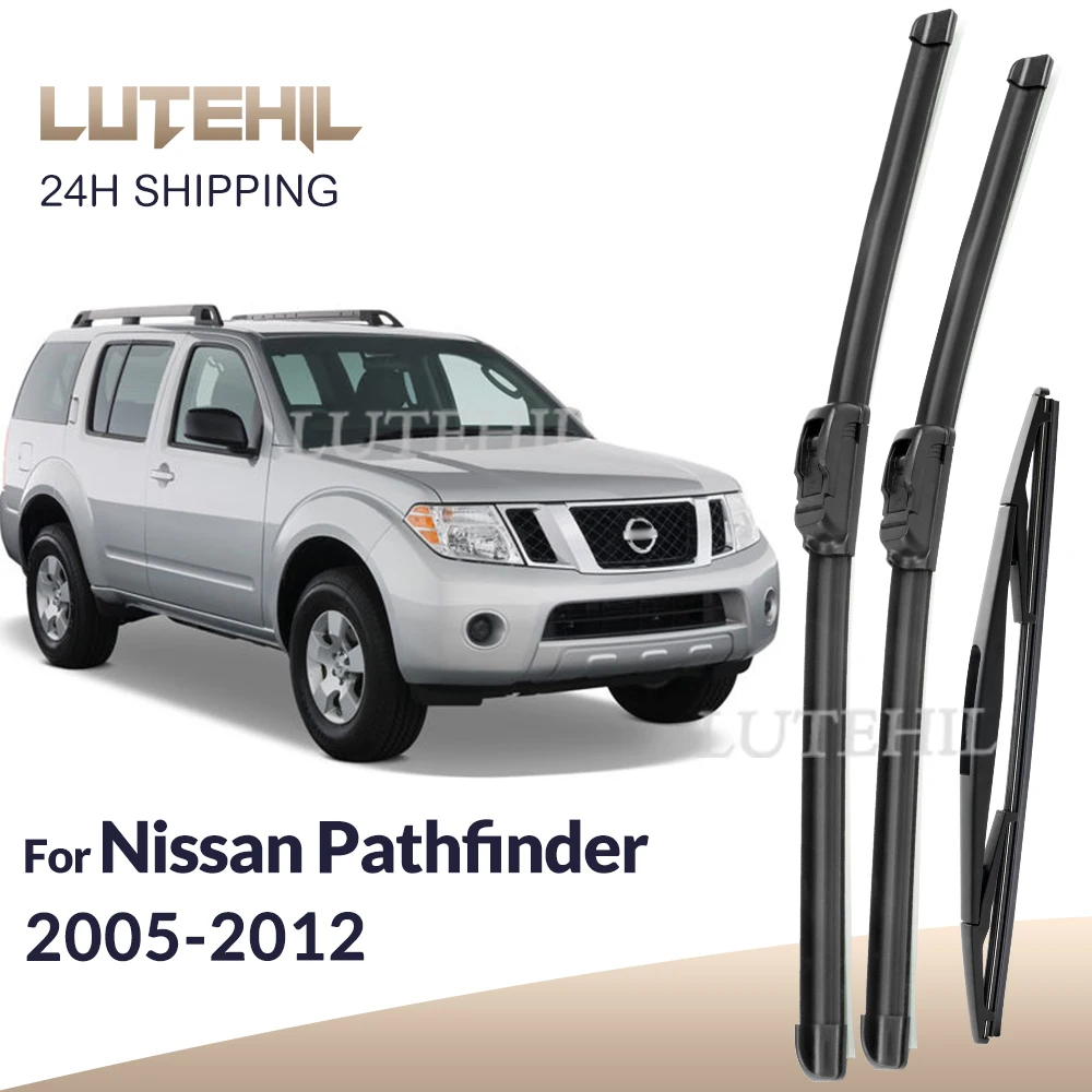 For Nissan Pathfinder R51 2005-2012 2006 2007 2008 Wiper Front Rear Wiper Blades Windshield Windscreen Window Brushes 24"18"12"
For Nissan Pathfinder R51 2005-2012 2006 2007 2008 Wiper Front Rear Wiper Blades Windshield Windscreen Window Brushes 24"18"12"