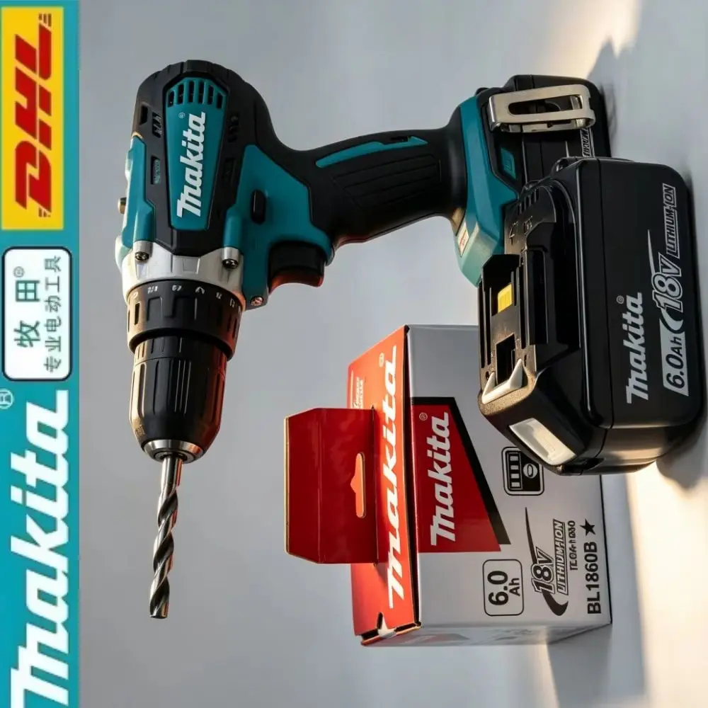 Makita BL1860B 18V 6.0Ah Cordless Battery with LED Power Indicator Extended Runtime for LXT Tools
Makita BL1860B 18V 6.0Ah Cordless Battery with LED Power Indicator Extended Runtime for LXT Tools