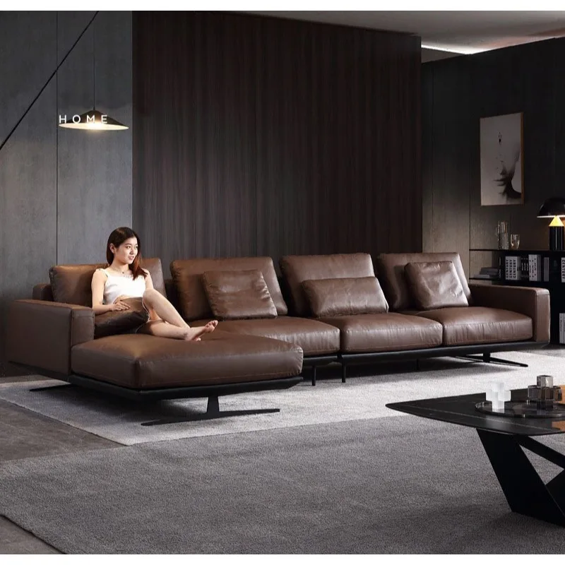 Итальянский минималистичный кожаный песочный плоский уровень, комбинация для гостиной, светлая, роскошная воловья кожа первого слоя, большая и маленькая квартира
Итальянский минималистичный кожаный песочный плоский уровень, комбинация для гостиной, светлая, роскошная воловья кожа первого слоя, большая и маленькая квартира