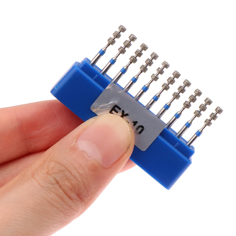 10Pcs Emery Dental Diamond Round Burs Polishing Grinding Head For High Speed Handpiece Dental Polishing Tools
10Pcs Emery Dental Diamond Round Burs Polishing Grinding Head For High Speed Handpiece Dental Polishing Tools