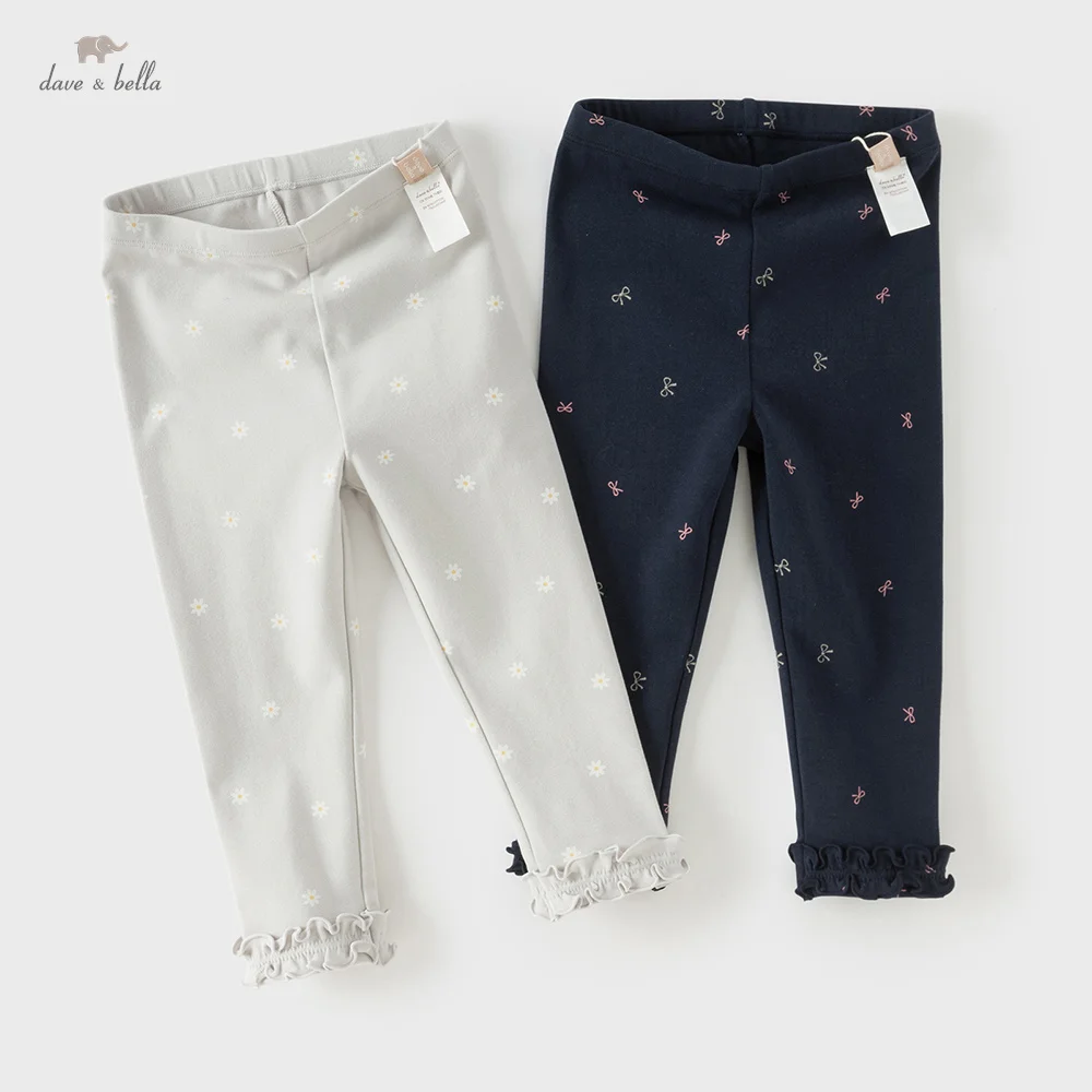 Dave Bella Children Cotton Leggings Spring Autumn Girls Bow Print Pant Baby Fashion Elastic Trousers Kids Soft Clothes DB1260325
Dave Bella Children Cotton Leggings Spring Autumn Girls Bow Print Pant Baby Fashion Elastic Trousers Kids Soft Clothes DB1260325