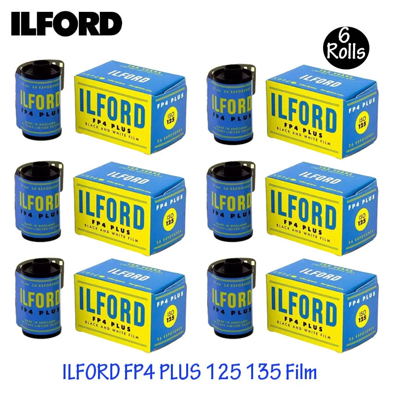 ILFORD FP4 PLUS 125 1-10 Rolls 145th Anniversary Vintage Edition 135 Черно-белая пленка 35 мм (Срок годности: 2028)
ILFORD FP4 PLUS 125 1-10 Rolls 145th Anniversary Vintage Edition 135 Черно-белая пленка 35 мм (Срок годности: 2028)