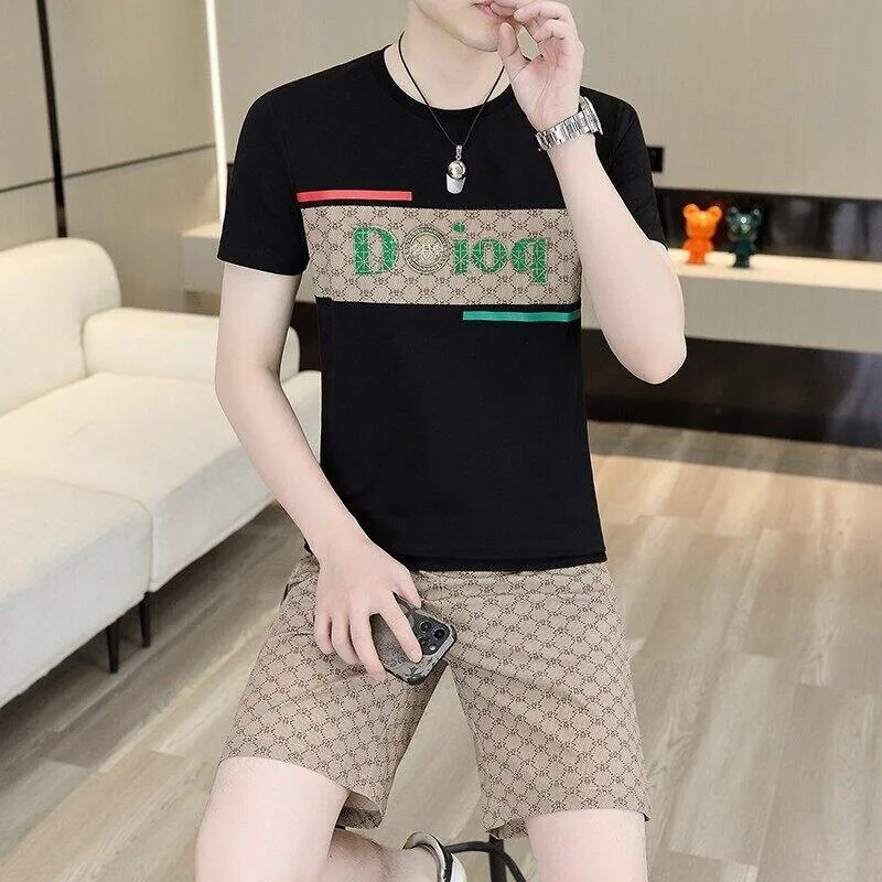 GIOIOMen's Summer Suit,2025New High-Quality Non-Iron Printed Fashion Two-Piece Set,TT shirt+Shorts,men pants
GIOIOMen's Summer Suit,2025New High-Quality Non-Iron Printed Fashion Two-Piece Set,TT shirt+Shorts,men pants