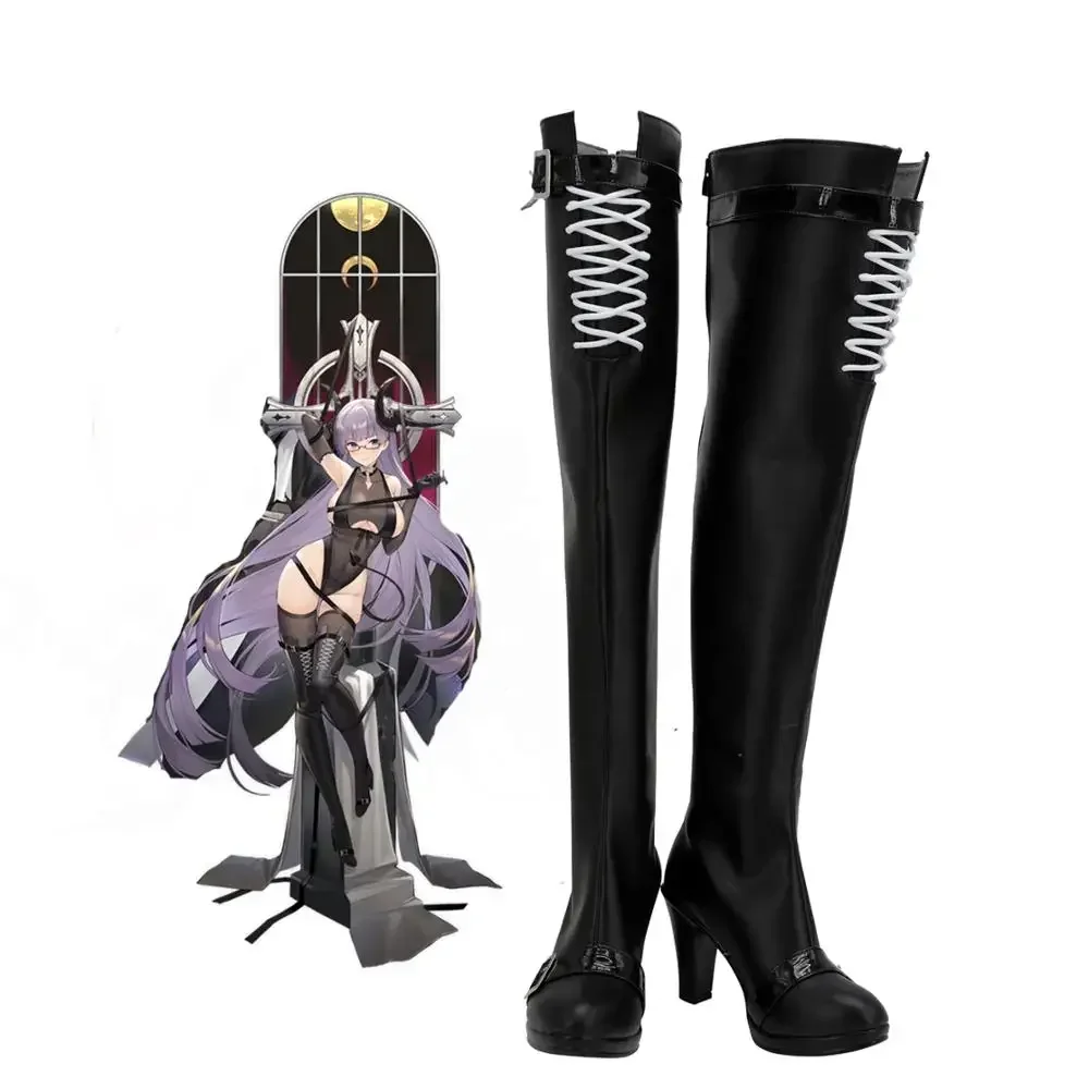 Azur Lane Gneisenau Cosplay Boots - Over-Knee High Heel Shoes, Custom Made Any Size
Azur Lane Gneisenau Cosplay Boots - Over-Knee High Heel Shoes, Custom Made Any Size