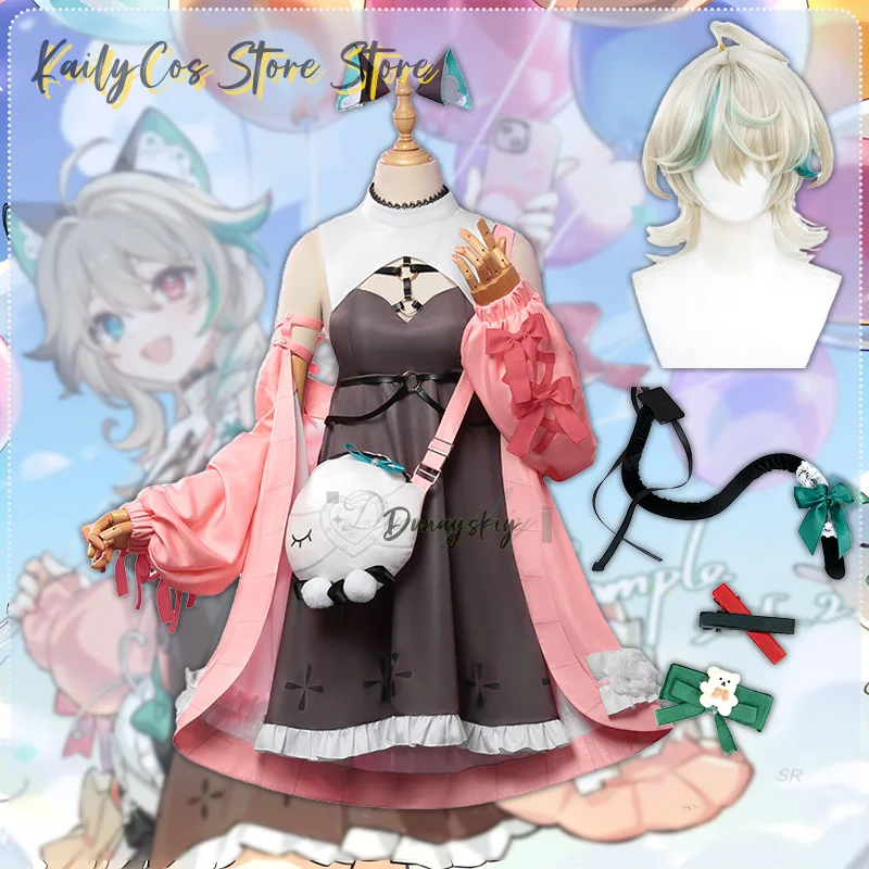 Аниме VTuber Костюм Аири Косплей Аза Сестры Аири Пальто Платье Сумка Наряд Костюм Хэллоуин Вечеринка Игровой Опора для Женщины Девушка
Аниме VTuber Костюм Аири Косплей Аза Сестры Аири Пальто Платье Сумка Наряд Костюм Хэллоуин Вечеринка Игровой Опора для Женщины Девушка