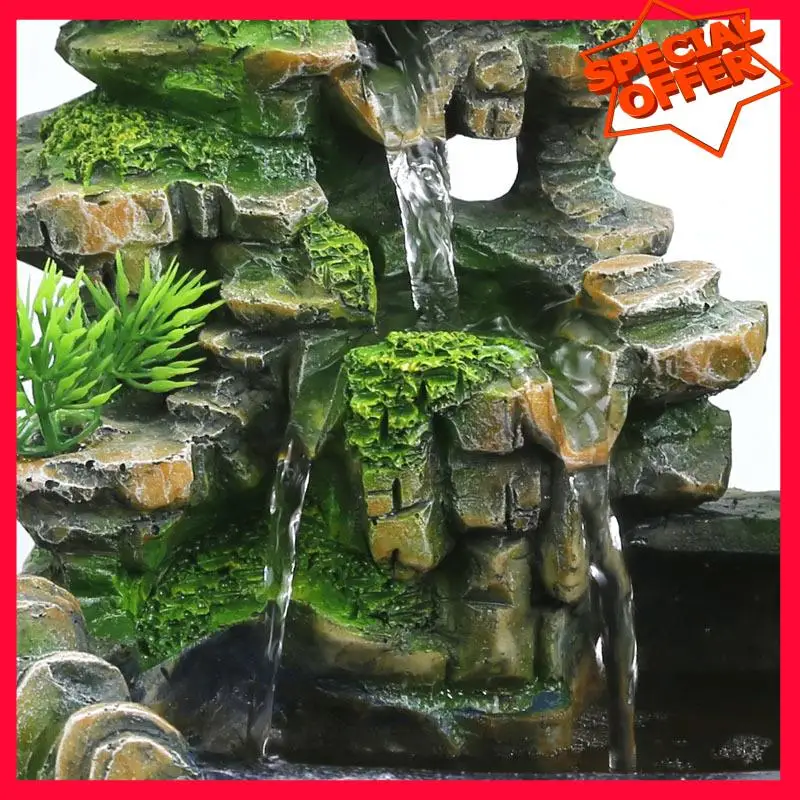 -ESTR Creative Indoor Simulation Resin Rockery Waterfall Statue Feng Shui Water Fountain Home Garden Crafts-US Plug
-ESTR Creative Indoor Simulation Resin Rockery Waterfall Statue Feng Shui Water Fountain Home Garden Crafts-US Plug