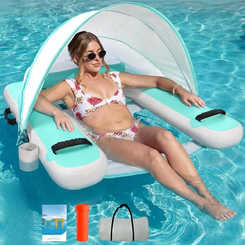 Inflatable Pool Lounger Float Adults, Tanning Floating Chair 53x43 , Sunchill Dock Lake, River, Beach
Inflatable Pool Lounger Float Adults, Tanning Floating Chair 53x43 , Sunchill Dock Lake, River, Beach