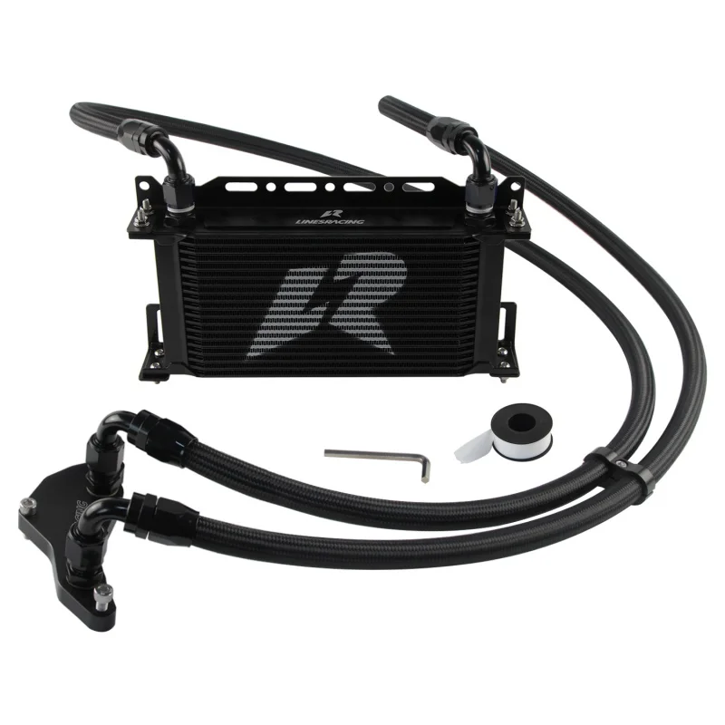 Black/Silver Aluminum 19 Rows AN10 Upgrade Oil Cooler Kit Thermostat Adapter For BMW N54&N55 E82 E88 135i 08-13 xDrive35i 3.0L
Black/Silver Aluminum 19 Rows AN10 Upgrade Oil Cooler Kit Thermostat Adapter For BMW N54&N55 E82 E88 135i 08-13 xDrive35i 3.0L