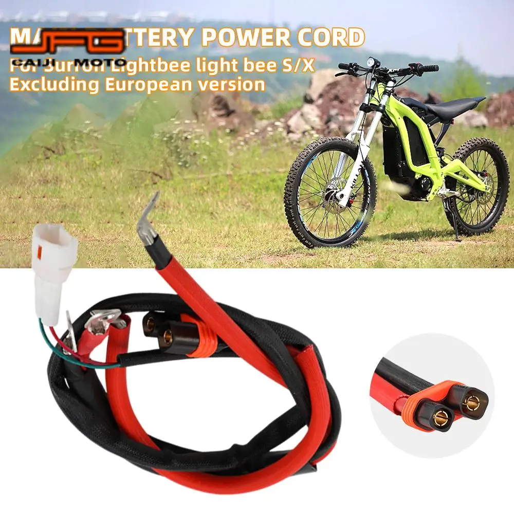 For Sur-ron Power Cord Battery Cable Wiring Weather Resistant Replacement Parts For Lightbee S/X Motorcycle Electric Dirt Bike
For Sur-ron Power Cord Battery Cable Wiring Weather Resistant Replacement Parts For Lightbee S/X Motorcycle Electric Dirt Bike