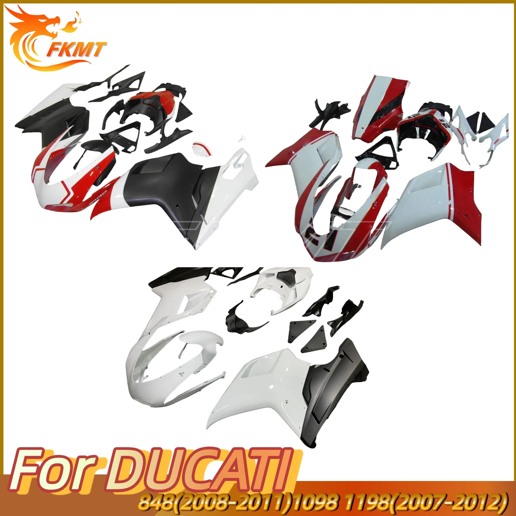 Injection Fairing For DUCATI glossy red 848S 848 1098 1198 1198S 2007 2008 2009 2010 2011 2012 07 08 09 10 11 12
Injection Fairing For DUCATI glossy red 848S 848 1098 1198 1198S 2007 2008 2009 2010 2011 2012 07 08 09 10 11 12