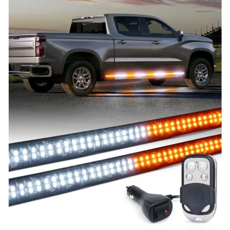 70-Inch Running Board Strobe Lights Strip Light Bar for Trucks LED Emergency Lights for Vehicles Flexible Flashing Warning Safe
70-Inch Running Board Strobe Lights Strip Light Bar for Trucks LED Emergency Lights for Vehicles Flexible Flashing Warning Safe