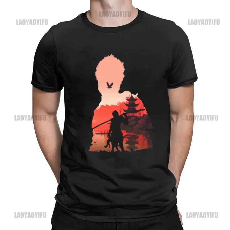 Wukong Game Printing Shirt Summer Casual Men's T-Shirt Street Fashion Short Sleeve Clothing Streetwear Hip Hop Cotton
Wukong Game Printing Shirt Summer Casual Men's T-Shirt Street Fashion Short Sleeve Clothing Streetwear Hip Hop Cotton