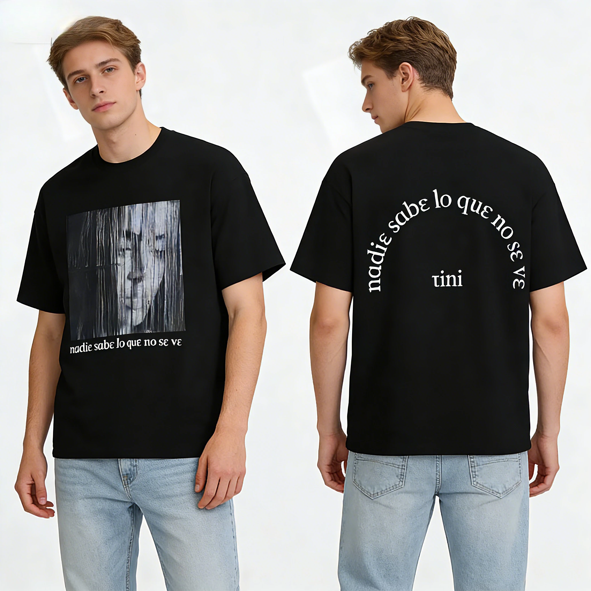 26 Summer Hot Singer TINI Futttura 2025 Harajuku Graphic Double Sided Print Y2K Short Sleeve Tshrit Men's Fashion Tshrits Fans
26 Summer Hot Singer TINI Futttura 2025 Harajuku Graphic Double Sided Print Y2K Short Sleeve Tshrit Men's Fashion Tshrits Fans