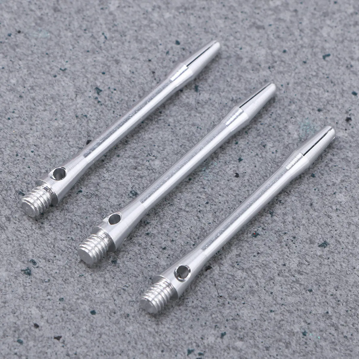 3Pcs 4.5mm Silver Aluminum Alloy Dart Shafts Premium Metal Stems for Competitive Play Standard 2Ba Screw Thread Dart
3Pcs 4.5mm Silver Aluminum Alloy Dart Shafts Premium Metal Stems for Competitive Play Standard 2Ba Screw Thread Dart
