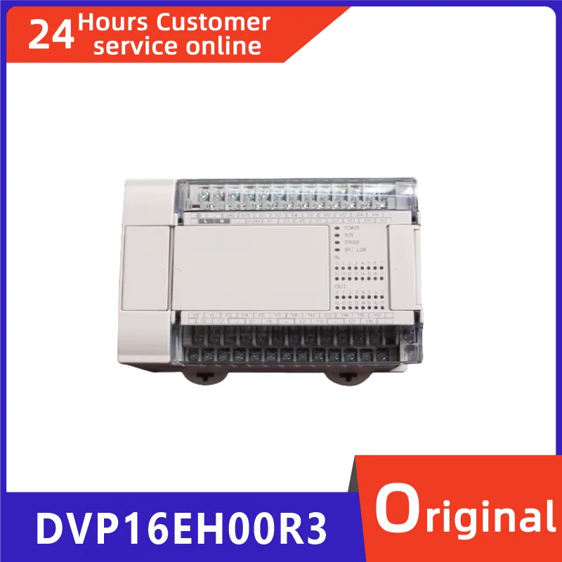 Brand new original programmable controller DVP16EH00R3 DVP16EH00T3 
Brand new original programmable controller DVP16EH00R3 DVP16EH00T3