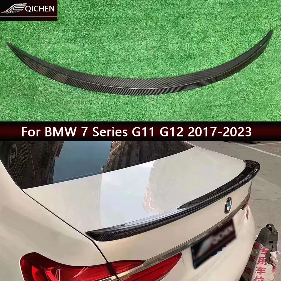 For BMW 7 Series G11 G12 AC Style Carbon Fiber Tail fins Rear Trunk Spoiler Guide Wing Rear Wing Car Accessories body kit
For BMW 7 Series G11 G12 AC Style Carbon Fiber Tail fins Rear Trunk Spoiler Guide Wing Rear Wing Car Accessories body kit