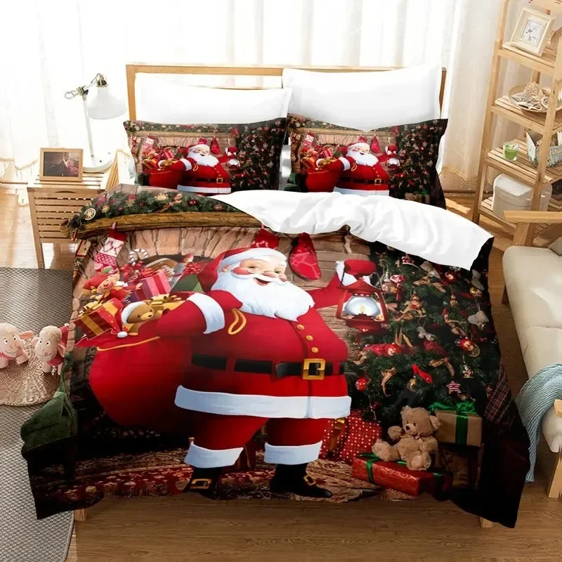 New Merry Chrismas Bedding Set Boys Girls Twin Queen Size Duvet Cover Pillowcase Bed Kids Adult Fashion Home Textileextile
New Merry Chrismas Bedding Set Boys Girls Twin Queen Size Duvet Cover Pillowcase Bed Kids Adult Fashion Home Textileextile