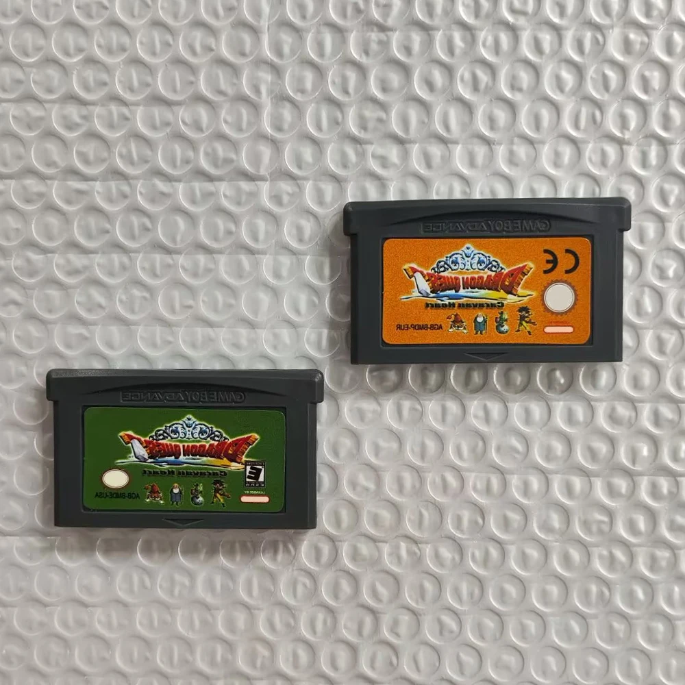 Dragon Quest Series GBA Game 32 Bit Video Game Cartridge Console Card Dragon Quest Monster Caravan Heart USA Version for GBA/NDS
Dragon Quest Series GBA Game 32 Bit Video Game Cartridge Console Card Dragon Quest Monster Caravan Heart USA Version for GBA/NDS