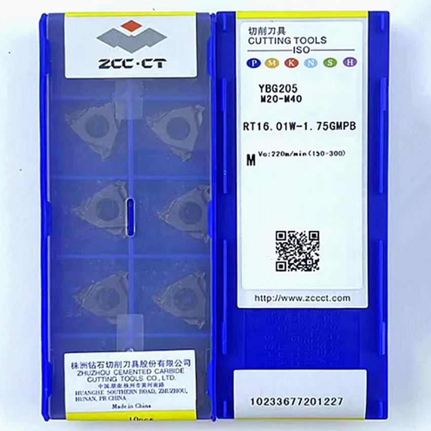 RT16.01N-1.75GMPB YBG205/RT16.01W-1.75GMPB YBG205 ZCC.CT RT16.01N RT16.01W CNC blade carbide inserts Thread inserts 10pcs/box
RT16.01N-1.75GMPB YBG205/RT16.01W-1.75GMPB YBG205 ZCC.CT RT16.01N RT16.01W CNC blade carbide inserts Thread inserts 10pcs/box