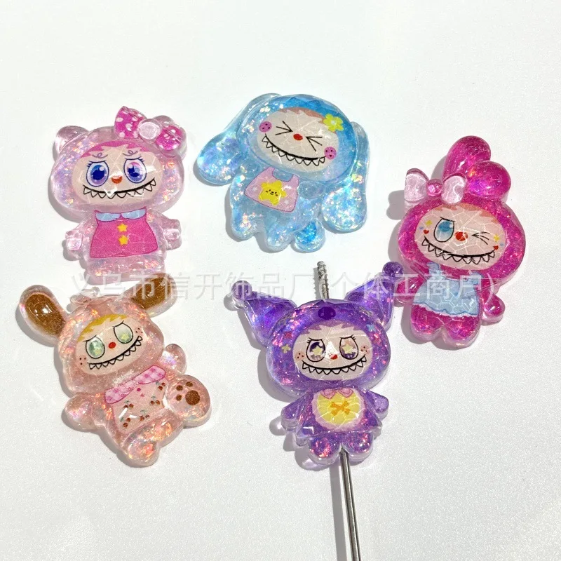 Popular Anime Labubu Original Bead Shining Transparent Acrylic Handmade DIY Bead Pen Keychain girl Bracelet Accessorie Material
Popular Anime Labubu Original Bead Shining Transparent Acrylic Handmade DIY Bead Pen Keychain girl Bracelet Accessorie Material