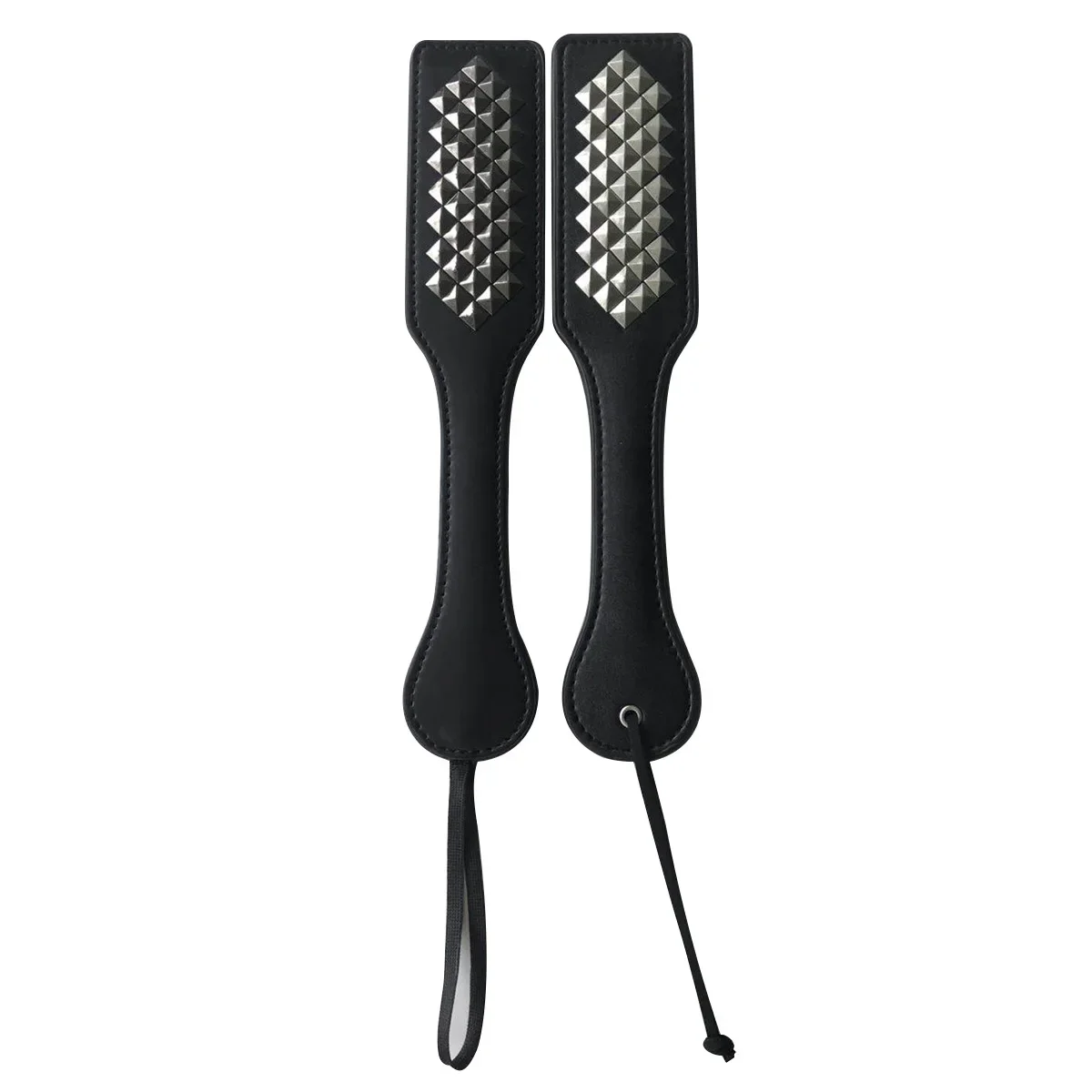 Durable Leather Slapper Whip with Rivet Decoration Professional Horse Training Crop
Durable Leather Slapper Whip with Rivet Decoration Professional Horse Training Crop