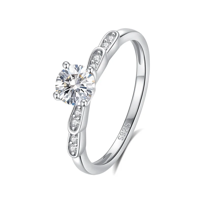 Real S925 Silver Wedding Ring Genuine Moissanite Ring for Women Gorgous Fine Jewelry GRA Certificate
Real S925 Silver Wedding Ring Genuine Moissanite Ring for Women Gorgous Fine Jewelry GRA Certificate