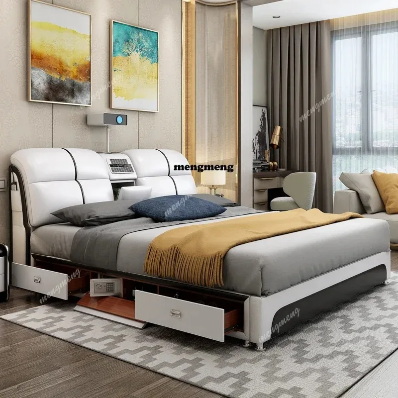 Modern Girls Bed Headboard Storage Double Modern Bed Master Bedroom Wood Cama De Lujo Para Dormitorio Home Furniture
Modern Girls Bed Headboard Storage Double Modern Bed Master Bedroom Wood Cama De Lujo Para Dormitorio Home Furniture
