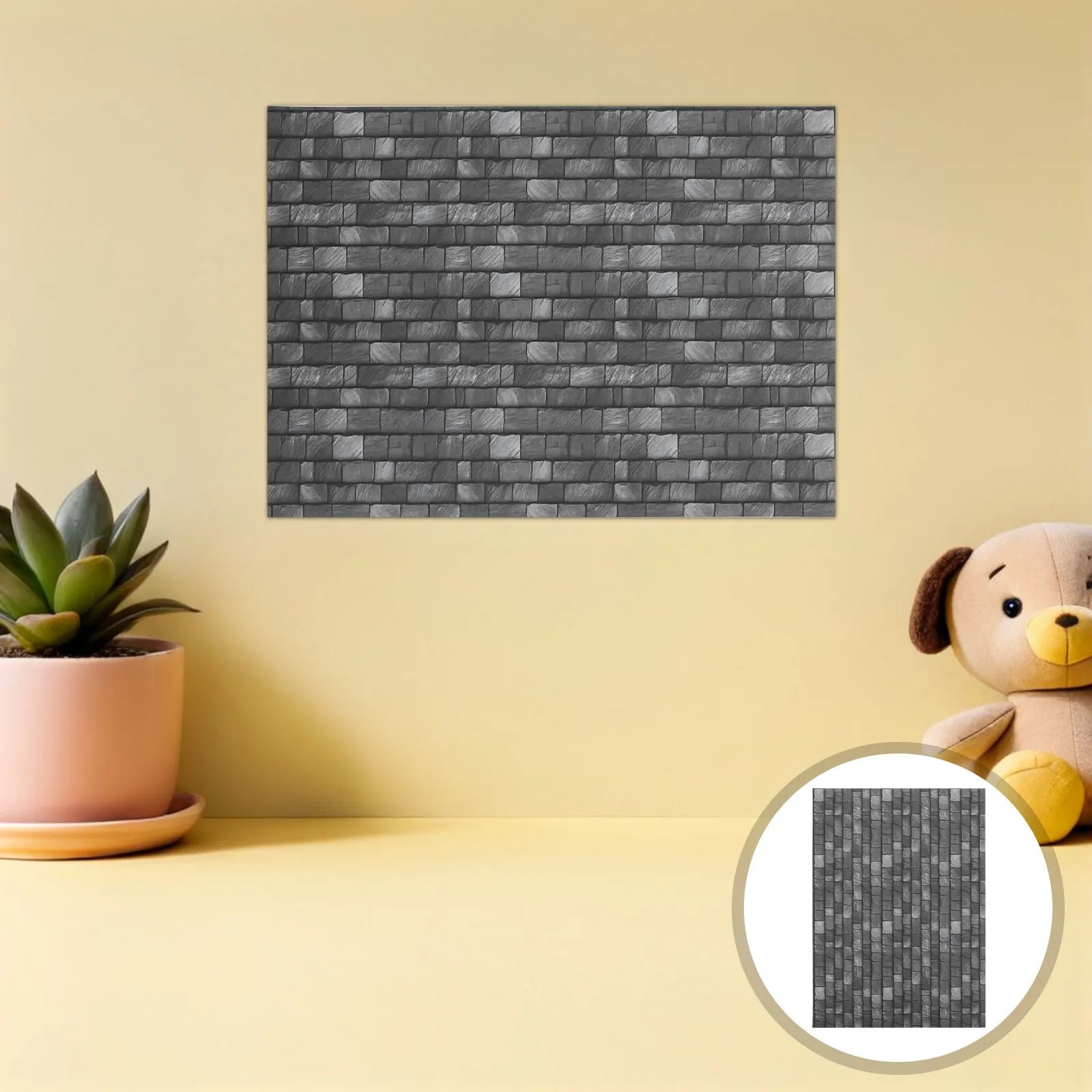 12Pcs Realistic Wall Wallpaper Self Adhesive Miniature Flooring Sheets for DIY Dollhouse Accessories Mini House
12Pcs Realistic Wall Wallpaper Self Adhesive Miniature Flooring Sheets for DIY Dollhouse Accessories Mini House