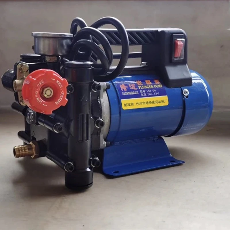 Electric High Pressure Pump Spraying Car Wash Irrigation Sprayer Double Cylinder Plunger Agricultural Sprayer 12V/24V/48V/60V/22
Electric High Pressure Pump Spraying Car Wash Irrigation Sprayer Double Cylinder Plunger Agricultural Sprayer 12V/24V/48V/60V/22