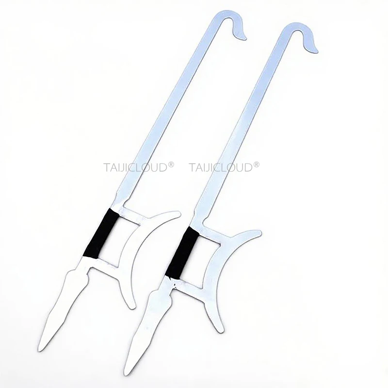 Tiger Head Wushu Twin Hooks for Performance & Training - Martial Arts Practice for Students, Adults
Tiger Head Wushu Twin Hooks for Performance & Training - Martial Arts Practice for Students, Adults