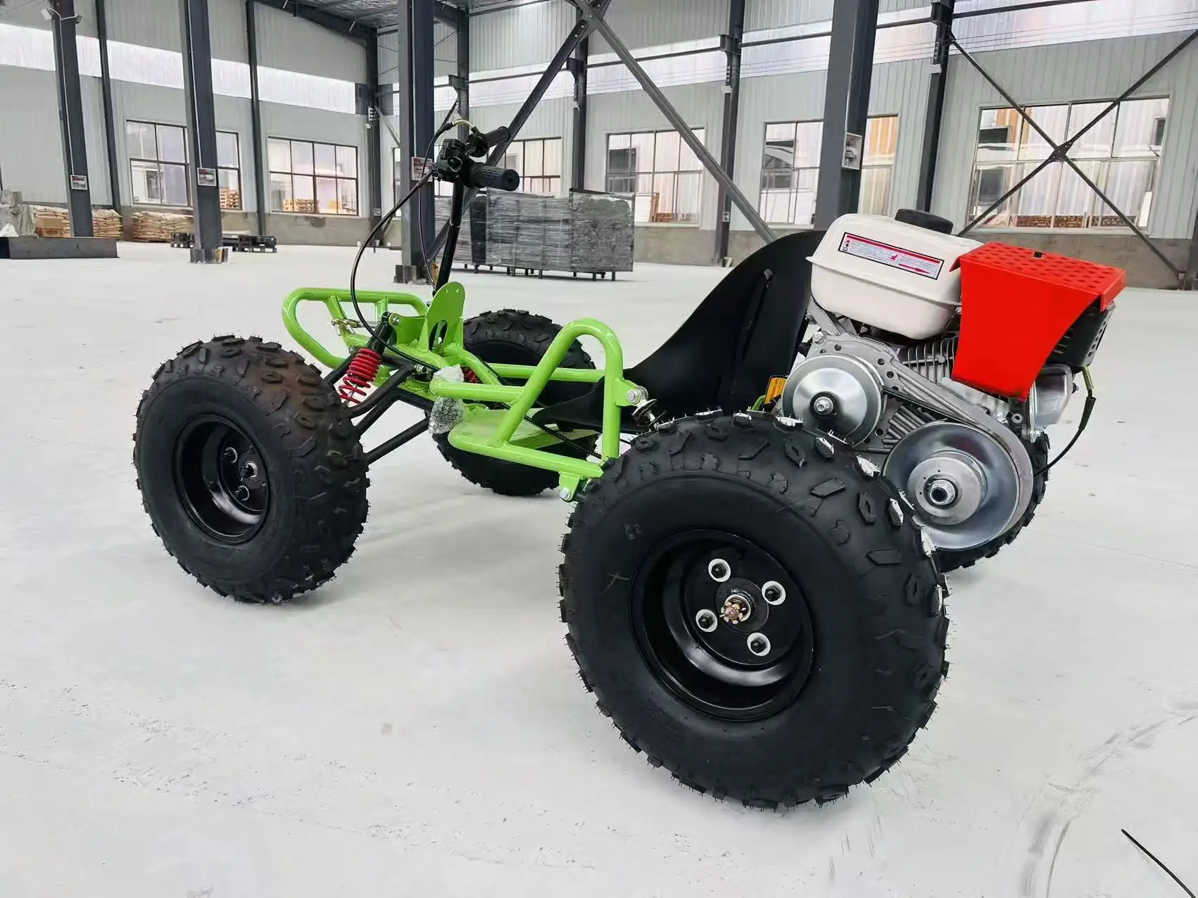 Wholesale Custom-Made 212cc 4-Stroke CVT Off-Road Kart All-Terrain Vehicle Hydraulic Disc Brakes Rear Axle Chain Drive 10-Inch
Wholesale Custom-Made 212cc 4-Stroke CVT Off-Road Kart All-Terrain Vehicle Hydraulic Disc Brakes Rear Axle Chain Drive 10-Inch