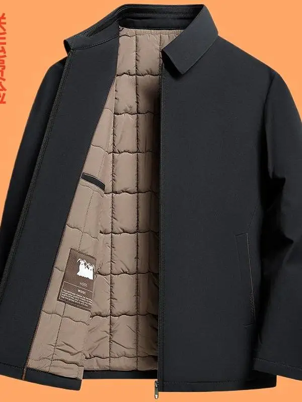Men's Casual Cotton Jacket Warm Outdoor Business Midlife Long Coat Thickened Flap Collar Business Gentleman Style Winter Coat
Men's Casual Cotton Jacket Warm Outdoor Business Midlife Long Coat Thickened Flap Collar Business Gentleman Style Winter Coat
