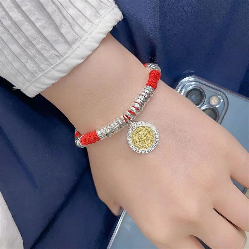 Sterling Silver Bracelet S925 For Woman Female Girl And Man Male Boy Original Manual Lovers Retro Style Popular Fashion Jewelry
Sterling Silver Bracelet S925 For Woman Female Girl And Man Male Boy Original Manual Lovers Retro Style Popular Fashion Jewelry