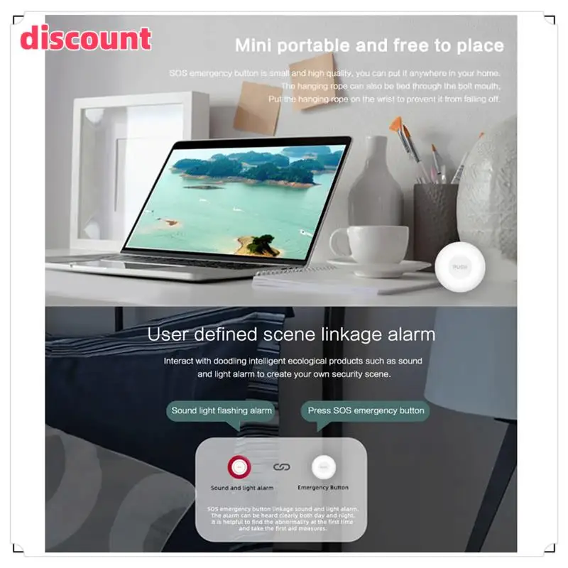 Отличное качество-Tuya Smart Life Zigbee Одноклавишная сигнализация Кнопка аварийного вызова SOS Беспроводная кнопка аварийной помощи Удаление приложения Smart Life
Отличное качество-Tuya Smart Life Zigbee Одноклавишная сигнализация Кнопка аварийного вызова SOS Беспроводная кнопка аварийной помощи Удаление приложения Smart Life