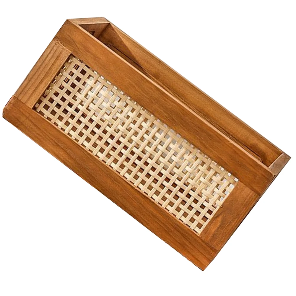 Solid Wood Storage Box 30x20x14cm Retro Woven Baskets for Desktop Book Bathroom Toy Organizer Bamboo Decorative Holder
Solid Wood Storage Box 30x20x14cm Retro Woven Baskets for Desktop Book Bathroom Toy Organizer Bamboo Decorative Holder