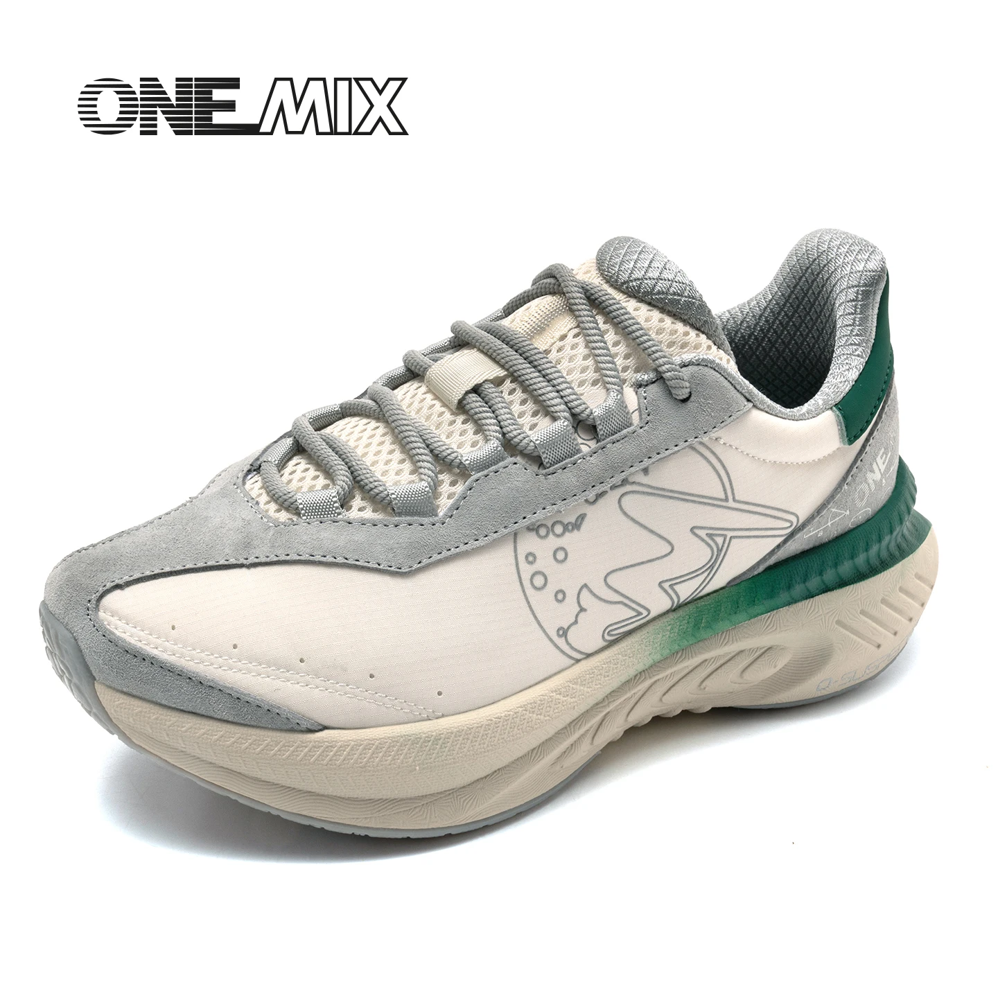 ONEMIX New Lightweight Breathable Soft Elastic Casual Versatile Men's Sports Shoes Comfortable Shock-Absorbing Running Shoes
ONEMIX New Lightweight Breathable Soft Elastic Casual Versatile Men's Sports Shoes Comfortable Shock-Absorbing Running Shoes
