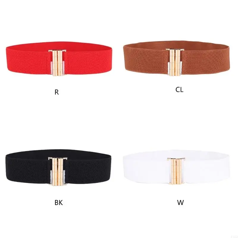 F92D Temperament Women Shirt Wide Waist Belt Elegant Elastic Rope Universal Waist Belt Women Dress Shirt Wide Waist Corset
F92D Temperament Women Shirt Wide Waist Belt Elegant Elastic Rope Universal Waist Belt Women Dress Shirt Wide Waist Corset