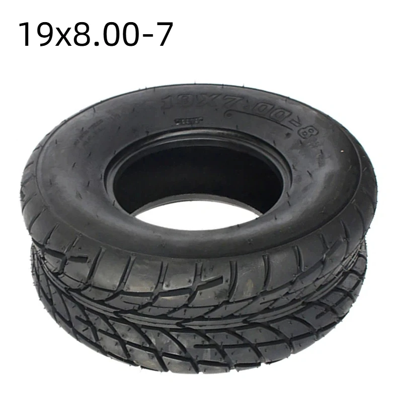 ATV/UTV Tire 19x7.00-8 Tire 4 Ply for Go Kart, Racing, Four Wheeler, Quad, Mud Sand Tire, Off Road Use Only
ATV/UTV Tire 19x7.00-8 Tire 4 Ply for Go Kart, Racing, Four Wheeler, Quad, Mud Sand Tire, Off Road Use Only