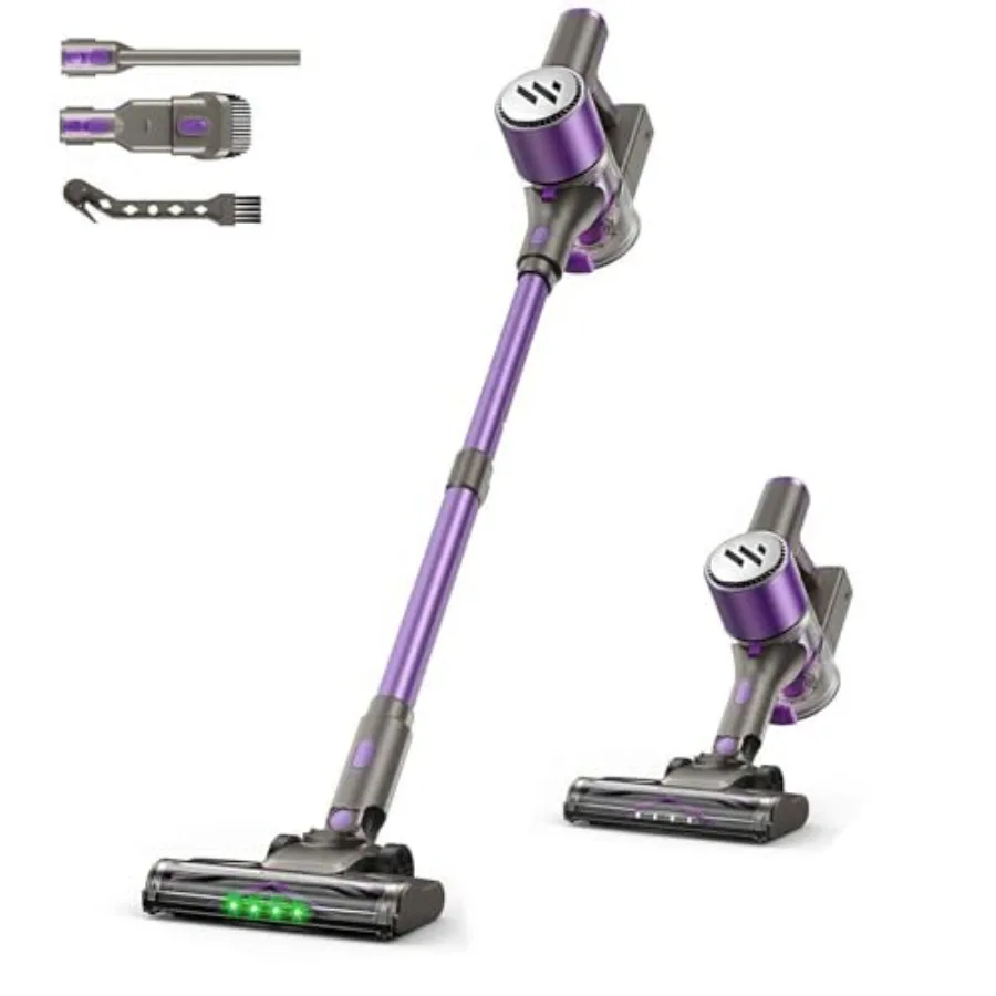 Cordless Vacuum Cleaner for Home Lightweight Stick Vacuum Cordless Rechargeable Self-Standing Design LED Touch Screen Vacuum fo
Cordless Vacuum Cleaner for Home Lightweight Stick Vacuum Cordless Rechargeable Self-Standing Design LED Touch Screen Vacuum fo
