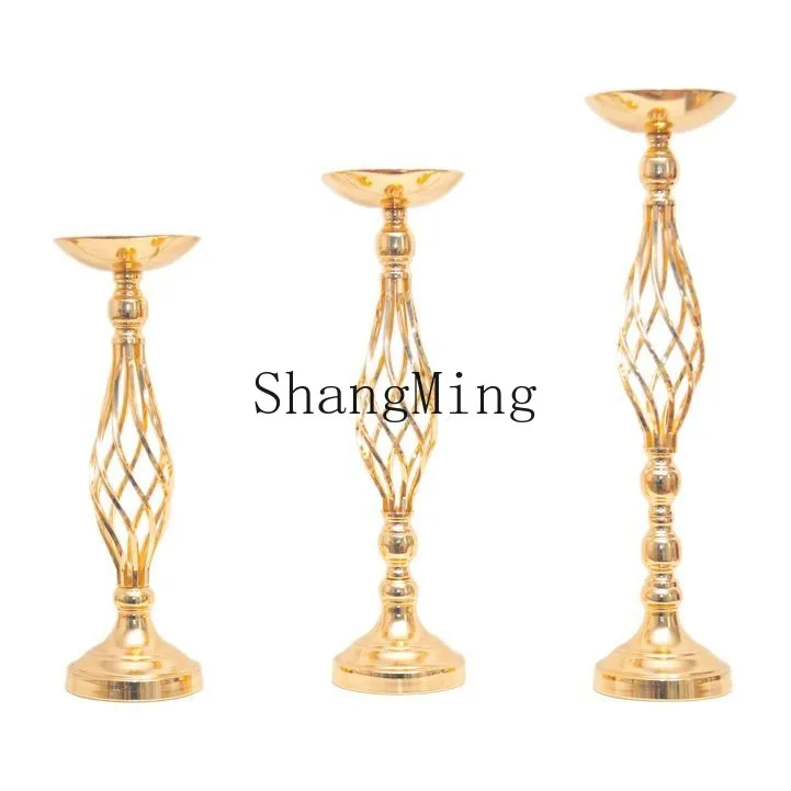 DSA wedding props table candlestick ornament gold wrought iron twist road flower stand wedding ornament decoration
DSA wedding props table candlestick ornament gold wrought iron twist road flower stand wedding ornament decoration