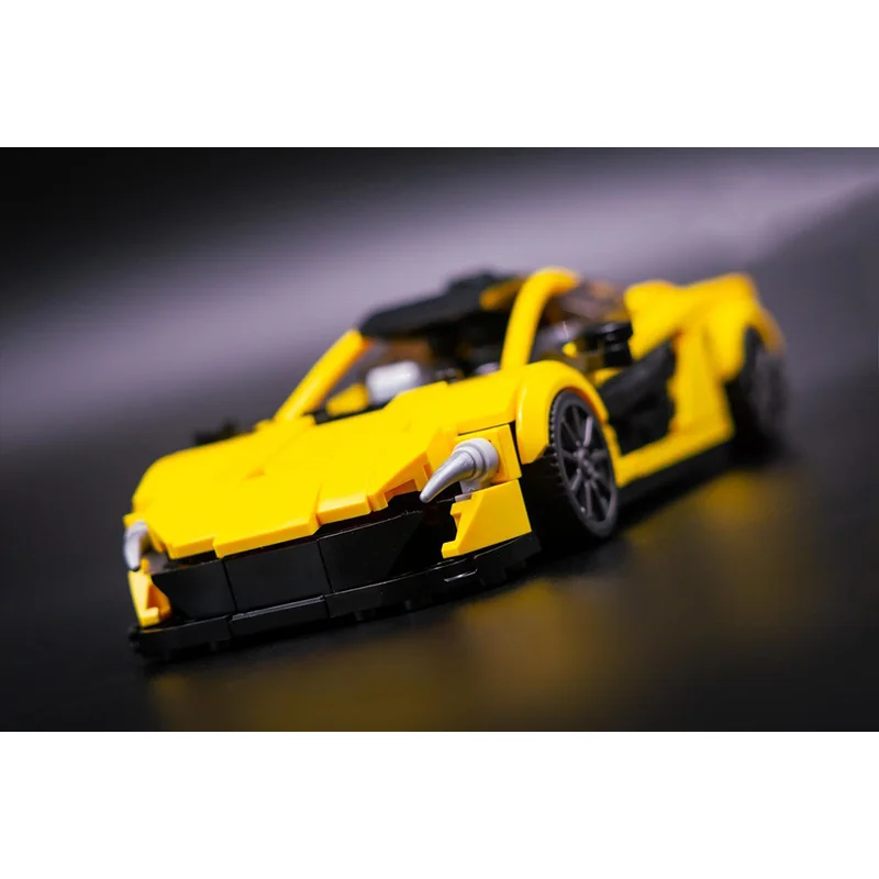 Строительные блоки MOC City Speed Champion, модель автомобиля P1 350, детали, креативные игрушки для мальчиков и детей
Строительные блоки MOC City Speed Champion, модель автомобиля P1 350, детали, креативные игрушки для мальчиков и детей