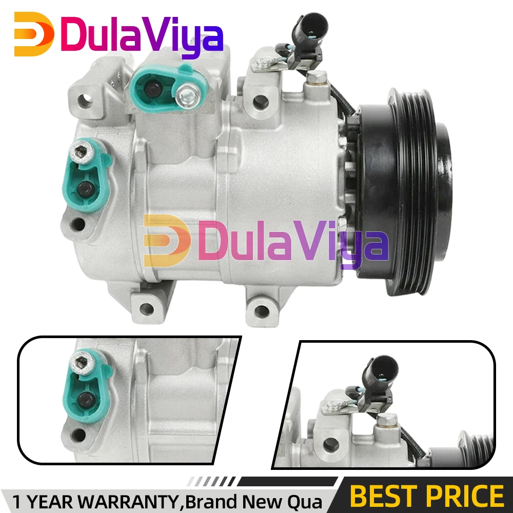 Air Conditioner AC Compressor with Clutch For Kia Spectra & Spectra5 L4 2007-2009 977010E125 TEM255750 7512839 5512839
Air Conditioner AC Compressor with Clutch For Kia Spectra & Spectra5 L4 2007-2009 977010E125 TEM255750 7512839 5512839