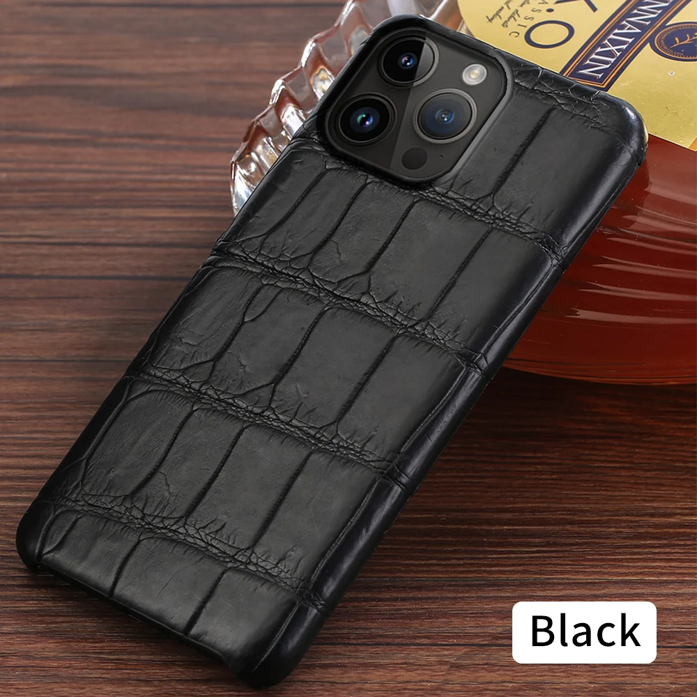 100% Natural Crocodile Leather Phone Case for iPhone 16 15 12 11 13 14 Pro Max 16Pro 15 Plus 16Plus 15Pro 14Pro Luxury Cover
100% Natural Crocodile Leather Phone Case for iPhone 16 15 12 11 13 14 Pro Max 16Pro 15 Plus 16Plus 15Pro 14Pro Luxury Cover