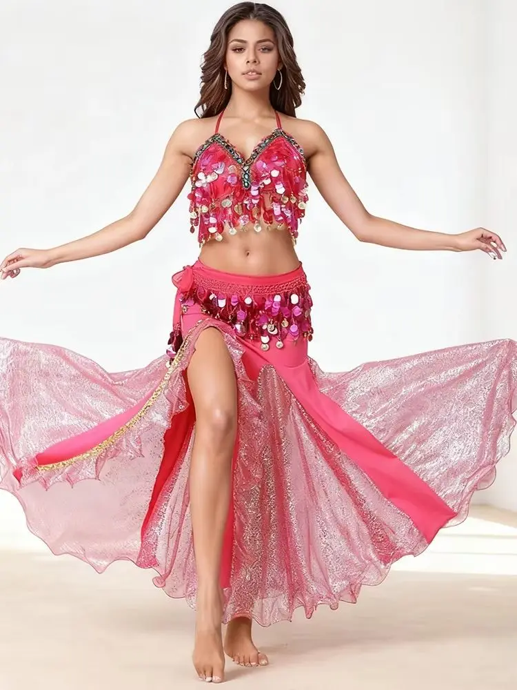 Women's Belly Dance Costume Chiffon Belly Dance Skirt Belly Dance Top Costume Carniva
Women's Belly Dance Costume Chiffon Belly Dance Skirt Belly Dance Top Costume Carniva