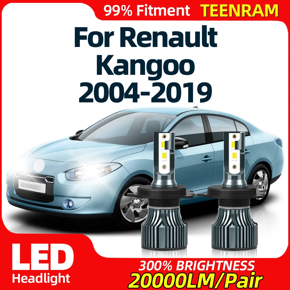 2Pcs H4 LED Headlight 20000LM Car Lights Bulbs 6000K 12V 24V High Low Beam For Renault Kangoo 2004-2014 2015 2016 2017 2018 2019
2Pcs H4 LED Headlight 20000LM Car Lights Bulbs 6000K 12V 24V High Low Beam For Renault Kangoo 2004-2014 2015 2016 2017 2018 2019