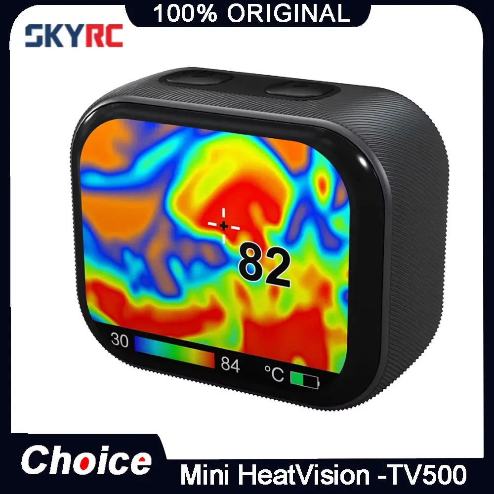 SkyRC Thermal Imager Mini HeatVision ITV500 Infrared Temperature Imager with Touchscreen for RC Motor ESC Battery Monitoring
SkyRC Thermal Imager Mini HeatVision ITV500 Infrared Temperature Imager with Touchscreen for RC Motor ESC Battery Monitoring