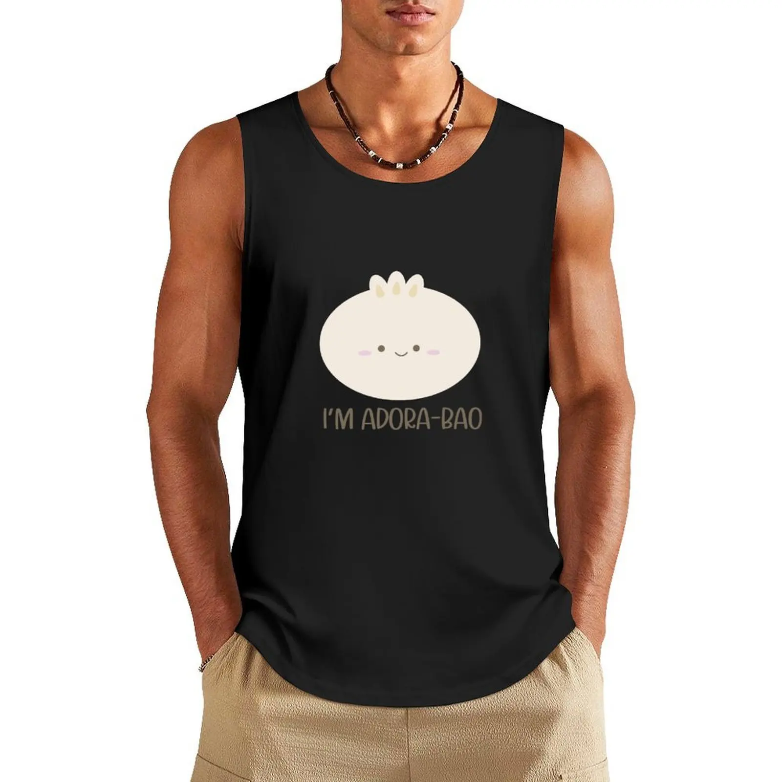 I'm adora-bao dumpling Tank Top basketball clothing Men's summer clothes T-shirts men sports suits
I'm adora-bao dumpling Tank Top basketball clothing Men's summer clothes T-shirts men sports suits